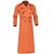 abordables Manteaux &amp; vestes-Homme Veste de transition Trench-Coat Long Sortir Toutes saisons Polyester Léger Vêtements d&#039;extérieur Vêtement Tenue Streetwear Uni Col Rabattu Double Boutonnage