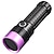 abordables linternas tácticas-Starfire potente 365nm uv linterna negro espejo púrpura luz fluorescente aceite detección de contaminación antorcha recargable