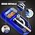 cheap Hand Tools-1pc Portable Electric Cigarette Rolling Machine Mini Automatic Injector Tobacco Roller Maker Household With Transparent Tobacco Hopper Blue