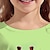 olcso lány 3D-s pólók-Lány 3D Állat Zsiráf Póló Hosszú ujj 3D nyomtatás Ősz Tél Aktív Divat aranyos stílus Poliészter Gyerekek 3-12 év Szabadtéri Hétköznapi Napi Normál