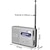 halpa MP3-soitin-vanhanaikainen radio monitoiminen minitasku bc-r119 radiokaiutinvastaanotin teleskooppinen antenni radiovastaanotin tuki am/fm