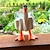 olcso Szoborok-új kacsa utalsz a rajzfilmre kacsa gyanta kézművesség kert szobor dekoráció tervezés mikro-táj