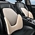 abordables Housses de siège de voiture-1 pièces oreiller de cou de voiture pour sièges avant conception ergonomique douce et résistante à l&#039;usure pour voiture de tourisme/suv/voiture