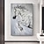 billiga Djurmålningar-mintura handgjord häst oljemålning på duk väggkonst dekoration modern abstrakt djur bild för heminredning rullad ramlös osträckt målning