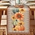 cheap Table Runners-Thanksgiving Pumpkin Table Runner Halloween Fall Burlap Tablerunner Farmhouse Indoor Table Autumn Decoration Table Flag Decor For Dining Weddig Party Holiday