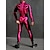 billige Karneval kostymer-Skjelett / Kranium Cosplay kostyme Bodysuits Kattedress for hele kroppen Voksne Herre Dame Ett Stykke Skremmende kostyme Fest Halloween Halloween Maskerade Mardi Gras Enkle Halloween-kostymer