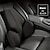 ieftine Husă Scaun Auto-suport lombar pentru mașină suport lombar pentru mașină spătarul scaunului ameliorează durerile de spate suport lombar din bumbac cu memorie patru anotimpuri accesorii pentru motoare generale