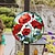 olcso Faldekoráció-1db virágos falra akasztható napfogó otthoni és kerti dekorációhoz - tökéletes otthoni dekorációhoz