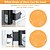 cheap Security Accessories-Anti-Theft Video Doorbell Mount Compatible with Video Doorbell 4/3/3 Plus/2/1/(2020 Release) Adjustable No-Drill Mounting Bracket Wedge Adapter Holder Accessories for Home Rentals Office Room