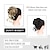 billiga Chinjonger-6-pack stökiga bulle hårbitar för kvinnor hårbullar hårbit hästsvansar hårförlängningar hästsvansförlängning för kvinnor mix blond 27/613