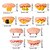 cheap Wearables &amp; Dress-Up-10Pcs/set Halloween Decoration Simulation Teeth Prank Toys Halloween Cosplay Prop Vampire Zombie Devil Dentures Fangs Rotten Fake Tooth