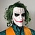 abordables Accessoires-Le Chevalier Noir Joker Accessoires d&#039;Halloween Masque de mascarade Homme Cosplay Halloween Halloween Mascarade Halloween Mascarade Déguisements d&#039;Halloween faciles