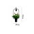זול פמוטי קיר-צמח יצירתי בעציץ ירוק מנורת קיר e27 שקע ברזל אמנות קיר אורות קיר מעודן עמיד קישוט פנימי פנס קיר לסלון רקע בית קפה מסעדה בר תאורת ליד המיטה 110-240v