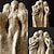 voordelige Beelden-drie godinnen omhelzen standbeeld, handgemaakte hars godin beeldje decor, modern standbeeld voor thuis woonkamer kantoor decor, voor vrouwen