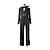 cheap Movie &amp; TV Theme Costumes-Jack Skellington Outfits Masquerade Men&#039;s Women&#039;s Movie Cosplay Cosplay Black Halloween Masquerade Top Dress Pants