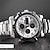 cheap Mechanical Watches-Men Mechanical Watch Luxury Large Dial Waterproof Stainless Steel Watch