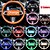 cheap Steering Wheel Covers-1Pc Car Silicone Steering Wheel Cover Sweat Absorption Three-dimensional Non-slip Sleeve Wear-resistant Easy To Remove Steering Wheel Cover