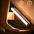 abordables lumière d&#039;armoire-LED capteur pir veilleuse à intensité variable usb rechargeable lampe de nuit armoires de garde-robe escalier couloir maison éclairage de nuit