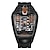 abordables Relojes de Cuarzo-Hombre Relojes de cuarzo Creativo Moda Negocios Reloj de Muñeca Submarinismo IMPERMEABLE Decoración Silicona suave Reloj