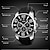 tanie Zegarki kwarcowe-męskie skmei stoper luksusowe zegarki silikonowy pasek na co dzień zegarki dla mężczyzn wodoodporny zegar kwarcowy 9128