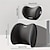 cheap Car Headrests&amp;Waist Cushions-Car Seat Headrest Back Support Pad Soft Memory Cotton Neck Pillow Car Interior Accessories Universal Lumbar Cushion