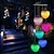cheap Pathway Lights &amp; Lanterns-Love Heart Wind Chime Lamp LED Solar Lights for Color Changing for Outdoor Balcony Garden Path Living Room Bedroom Chandelier Decoration