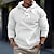 cheap Basic Hoodies-Men&#039;s Hoodie Button Up Hoodie Black White Gray Hooded Plain Pocket Sports &amp; Outdoor Daily Holiday Streetwear Cool Casual Spring &amp;  Fall Clothing Apparel Hoodies Sweatshirts