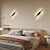 baratos Iluminação de Parede LED-lightinthebox led arandela lâmpada vaidade luz ip20 interior minimalista tira linear montagem na parede luz longa decoração de casa luminária luzes de lavagem de parede interior para sala de estar