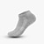 economico calzini da uomo-Per uomo 3 coppie Sopra la caviglia Nero Bianco Colore Liscio Informale Giornaliero Di base Medio spessore Estate Primavera Autunno Yoga Traspirante