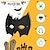 Недорогие Аксессуары-маска для глаз с летучей мышью, костюм супергероя, черные маски для лица на Хэллоуин, костюм летучей мыши, аксессуары для костюма для взрослых и детей