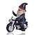 cheap Garden Sculptures&amp;Statues-Funny Naughty Garden Gnome Riding Motorcycle Outdoor Gnome Decoration Indoor Outdoor Lawn Statue Patio Porch Decoration Delivery Gift