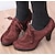 Χαμηλού Κόστους Γυναικεία Τακούνια-Γυναικεία Τακούνια Γόβες Μπότες Bullock Παπούτσια Παπούτσια σουέτ Φόρεμα Παπούτσια Πάρτι ΕΞΩΤΕΡΙΚΟΥ ΧΩΡΟΥ Δουλειά Συμπαγές Χρώμα Χειμώνας Ψηλοτάκουνο Τακούνι Κώνος Κομψό Βίντατζ Μοντέρνα Σουέτ