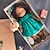 olcso photobooth kellékek-pamut test Waldorf baba baba művész kézzel készített mini öltöztetős baba barkácsolás halloween díszdobozban csomagolás áldás (kivéve a kis állati kiegészítőket)
