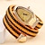 voordelige Quartz-horloges-Dames Quartz horloges Minimalistisch Modieus bling Strass Wereldtijd Decoratie Leer Horloge