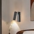 billige Indendørsvæglamper-led væglampe og læselys drejelige multifunktionelle væglamper led væglampe til soveværelse sengelamper læselamper 110-240v