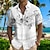 cheap Men&#039;s Aloha Shirts-Men&#039;s Shirt Floral Graphic Prints Turndown Red Gray Outdoor Street Short Sleeves Print Clothing Apparel Fashion Designer Casual Soft