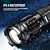 cheap Flashlights &amp; Camping Lights-LED Flashlight 7-Light Modes XHP50/GT10 Waterproof Zoomable Rechargeable for Camping Fishing Hiking Hunting Emergency Use
