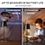 cheap Table Lamps-LED Cordless Table Lamp 6600mWh Rechargeable Battery Desk Lamp 3000K Stepless Dimming Night Light IP54 Waterproof Metal Outdoor Portable Lamp for Camping, Restaurant, Patio