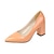 Недорогие Женская обувь на каблуках-Жен. Обувь на каблуках Балетки Сандалии Розовый Большие размеры Для вечеринок на открытом воздухе Повседневные Сплошной цвет На толстом каблуке Заостренный носок