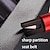 abordables Alarmes pour voiture-Marteau d&#039;urgence pour fenêtre de voiture coupe-ceinture de sécurité marteau de sécurité pour évasion de voiture