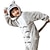 tanie Piżamy kigurumi-Dla dzieci Piżama Kigurumi Anime Totoro Zwierzę Piżama Onesie zabawny kostium Flanela Polar Cosplay Dla Chłopcy i dziewczęta Święta Animal Piżamy Rysunek