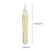 baratos Iluminação de Acessórios de Halloween-6 peças de velas brancas pontiagudas macias perfeitas para decorações de halloween e natal velas longas com pontos de rasgo mesa decorativa e luzes da sala de estar