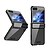 cheap Samsung Cases-Phone Case For Samsung Galaxy Z Flip 6 Z Flip 5 Z Flip 4 Z Flip 3 Back Cover Plating Full Body Protective Anti-Scratch PC