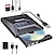 baratos Cabos &amp; Adaptadores-7 em 1 portátil usb 3.0 ultrafino gravador de dvd externo drive leitor player unidade óptica para laptop acessórios de desktop