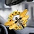 levne Doplňky a ozdoby do auta-krásný andělský okřídlený kříž motýl na zavěšení - perfektní doplněk zpětného zrcátka do auta!