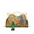 رخيصةأون حقائب اليد وحقائب السهرة-حقيبة يد نسائية للسهرة، حقائب بمقبض لحفلات الزفاف المسائية مع سلسلة ذات سعة كبيرة، لون هندسي باللون الأخضر / الأزرق والأخضر الداكن والأخضر
