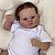 tanie Lalki niemowlaki-19 cali już pomalowane wykończone reborn laleczka bobas elijah obudź noworodka rozmiar 3d skóra widoczne żyły kolekcjonerska sztuka lalka