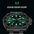 voordelige Mechanische Horloges-2023 lige nieuwe horloge mannen automatische mechanische klok mode sport duikhorloge 100atm waterdichte lichtgevende horloges heren