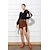 abordables Jupes Latines-Danse latine Jupes Couleur Pure Femme Utilisation Usage quotidien Taille haute Polyester