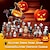 cheap Christmas Decorations-Halloween Advent Calendar 2024 Contains 24 Gifts, Xmas Horror Figures Countdown Calendar with Surprise Toys, The Nightmare Before   Christmas Collectible Figures Gifts for Kids